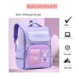  Balo chống gù cao cấp cho bé cấp 1, cặp sách tiểu học hàng nhập size to có bảo hành mã BLXXCG02 