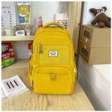  Balo khoá tam giác, nhiều ngăn, balo phối lưới đi học đi chơi, đựng vừa laptop 