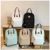  Balo kiêm túi Xinh Xinh cỡ to máy tính thời trang nữ nhiều màu đi học, du lịch vải canvas mã VP91 