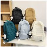  Balo chần bông Xinh Xinh nam nữ đi học, du lịch, đựng laptop 16inch, cặp sách học sinh, ba lô kẻ ô mẫu mới đẹp Bv85 