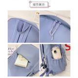  Balo nam nữ, cặp sách học sinh, sinh viên thiết kế trơn basic BV71 