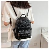  Balo da Xinh Xinh mini chần ô đeo nhiều kiểu dạo phố đi học đi chơi, thiết kế đẹp, thời trang cho nữ 