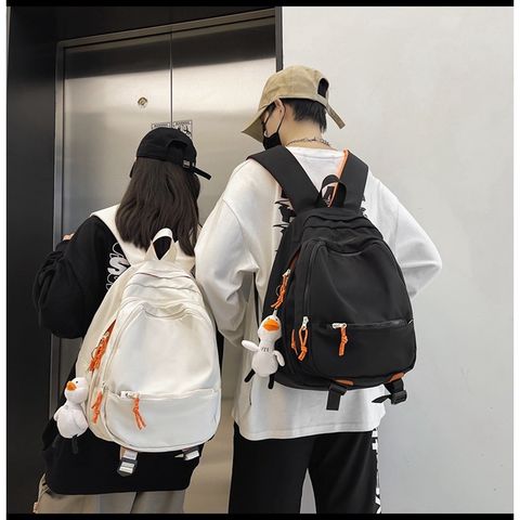  Balo hình trứng độc lạ phối dây cam đi học, đi chơi , balo nam nữ Hot Trend 