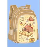  Balo học sinh nam nữ tiểu học cho bé, cặp capybara Xinh Xinh 2 kích thước to và vừa 