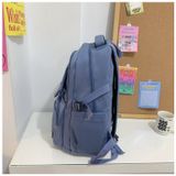  Balo trơn Xinh Xinh nhiều ngăn cho nữ, balo đẹp đi học cỡ to đựng laptop, cặp nam sinh Bv84 