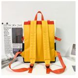  Balo nắp gập phối màu unisex Xinh Xinh mã VP90 chất canvas size to nam nữ du lịch, đi học, đựng lap 