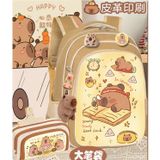  Balo học sinh nam nữ tiểu học cho bé, cặp capybara Xinh Xinh 2 kích thước to và vừa 