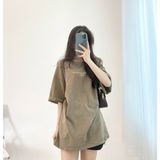  Áo thun Xinh Xinh Unisex, áo thun cặp, thun đôi Adream FZ thun nhung FT07 