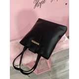  Túi tole bag chất da Pu vừa size A4 đơn giản tiện lợi, FTT6 