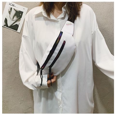  Túi bao tử dây kéo ánh màu, túi bao tử nam, túi bao tử nữ FT16 