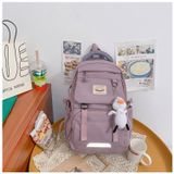  Balo nắp cài phản quan BV72, nhiều ngăn đựng vừa lap lớn, phù hợp học sinh sinh viên, nam nữ 