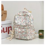  Balo hoa nhí Xinh Xinh Viber hàn quốc, cặp sách họa tiết nữ tính đi học cỡ to, túi du lịch mẫu mới 