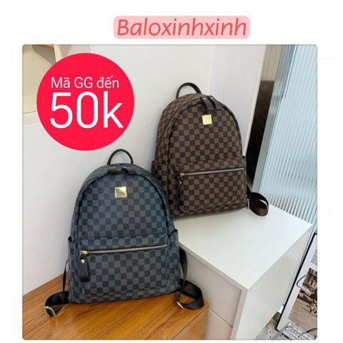  Balo da nam nữ dáng đứng size to, cặp đi học, du lịch, đựng laptop Hàn Quốc thời trang thanh lịch rẻ đẹp hàng xịn Lb62 