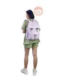  Balo đi học, đựng laptop Kema, thiết kế nắp gập 