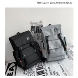  Balo túi hộp du lịch, phượt, balo nam nữ size to unisex 