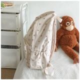  Balo hoạ tiết nữ hoa hồng nhí các mẫu dạo phố, đi học, cặp sách học sinh 