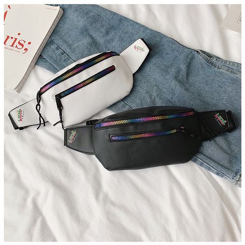  Túi bao tử dây kéo ánh màu, túi bao tử nam, túi bao tử nữ FT16 