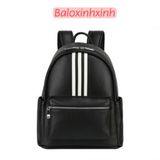  Balo da cao cấp cỡ lớn kiểu thể thao nam nữ đi học, du lịch, đựng laptop mẫu mới kiểu Hàn Quốc, chất da PU xịn mã LB61 