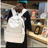  Balo da trơn cơ bản size lớn đựng vừa laptop, phù hợp học sinh sinh viên, đi làm đi chơi LB51 