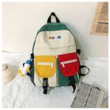  Balo phối màu đáng yêu , ba lo đi học, balo đi chơi, balo đựng lap nữ học sinh 