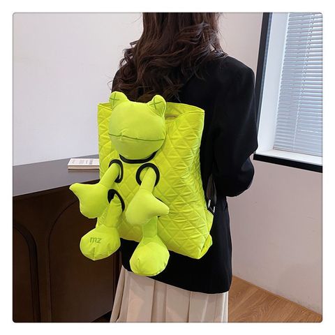  Balo chần bông ếch xanh Xinh Xinh mẫu mới đẹp cho nam nữ, túi cặp cao cấp, hàng Quảng Châu, thú bông quà tặng BLXX14 