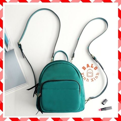  Balo mini chất dù cao cấp, balo cho nữ có thể đeo chéo đi làm đi chơi Vp23 