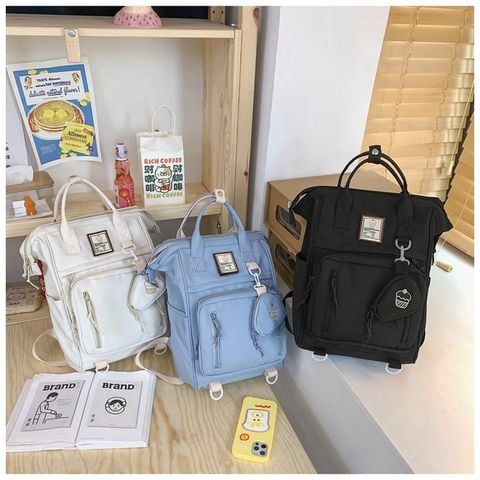  Balo kiêm túi phom lạ, màu xinh dễ thương kiểu dáng Hàn Quốc 