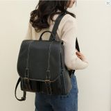  Balo Xinh Xinh da size vừa nắp gập cổ điển thời trang nữ style hàn Quốc LB66 