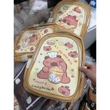  Balo học sinh nam nữ tiểu học cho bé, cặp capybara Xinh Xinh 2 kích thước to và vừa 