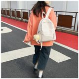  Balo trơn đơn giản đi học, đi chơi, du lịch cho nam nữ học sinh sinh viên các cấp, kích thước lớn vừa laptop, A4, BV82 