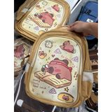  Balo học sinh nam nữ tiểu học cho bé, cặp capybara Xinh Xinh 2 kích thước to và vừa 