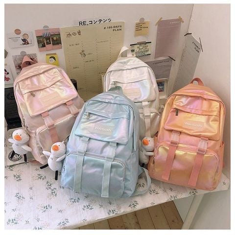  Balo ánh màu style HÀN QUỐC hàng Quảng Châu Msp FT05 