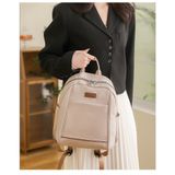  Balo dù size trung kích cỡ vừa giấy A4, nhiều ngăn đa năng, dùng đi chơi, đi làm phong cách Hàn Quốc thanh lịch mã VP44 