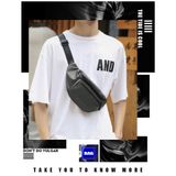  Túi bao tử in chữ, túi đeo chéo nam nữ 