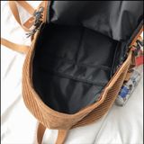  Balo chất nhung trơn dày, kiểu dáng Hàn Quốc 