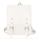  Balo da nắp gập đi học, đi chơi form vuông cổ điển, chất da PU đẹp, mã LB52 