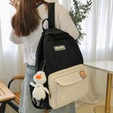  Móc khoá vịt bông gắn cặp, túi, balo xinh xắn 