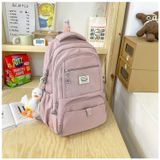  Balo khoá tam giác, nhiều ngăn, balo phối lưới đi học đi chơi, đựng vừa laptop 