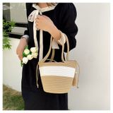  Túi cói đeo chéo Xinh Xinh, giỏ xách kẹp nách đi biển, chụp hình, du lịch đơn giản sang trọng, thời trang túi đẹp BLXX16 