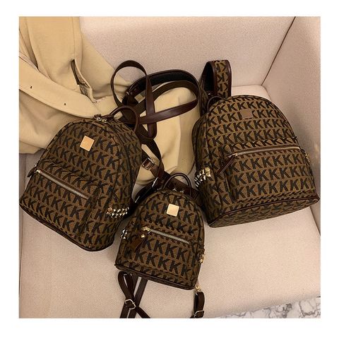  Balo mini nam nữ hoạ tiết chữ sang chảnh, đi học đi chơi 