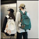  Balo hình trứng độc lạ phối dây cam đi học, đi chơi , balo nam nữ Hot Trend 