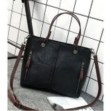  Túi công sở, phối dây kéo hông DB FTT21 