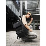  Balo nắp gập phom vuông cá tính unisex Lb58 size to đi học, du lịch, đựng laptop cho học sinh sinh viên mẫu mới 