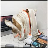  Balo hình trứng độc lạ phối dây cam đi học, đi chơi , balo nam nữ Hot Trend 