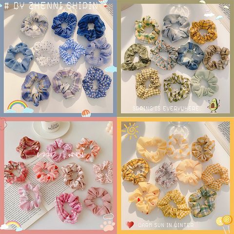  Dây cột tóc Scrunchies 