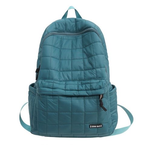  Balo chần bông Xinh Xinh nam nữ đi học, du lịch, đựng laptop 16inch, cặp sách học sinh, ba lô kẻ ô mẫu mới đẹp Bv85 