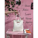  Túi tole bag chất da Pu vừa size A4 đơn giản tiện lợi, FTT6 