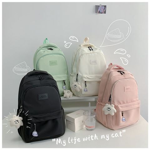  Balo trơn đơn giản giá rẻ đi học nam nữ size to đựng vừa laptop, du lịch kiểu dáng đẹp, mẫu mới nhất 