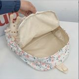  Balo hoa nhí Xinh Xinh Viber hàn quốc, cặp sách họa tiết nữ tính đi học cỡ to, túi du lịch mẫu mới 