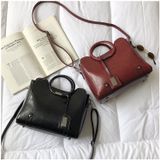  Túi da quai tròn FEDORA CIRCLE, túi xachs nữ sang trọng 